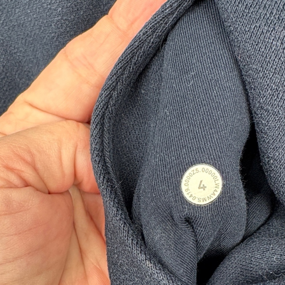 🧲 lululemon athletica navy full zip long sleeve Hoodie - Picture 4 of 5